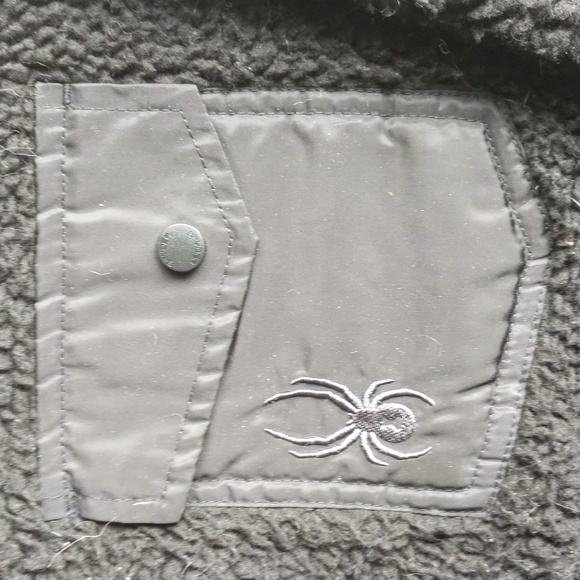 Black Spyder Jacket Size Medium - Picture 2 of 5
